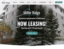 Tablet Screenshot of millerridge.ca